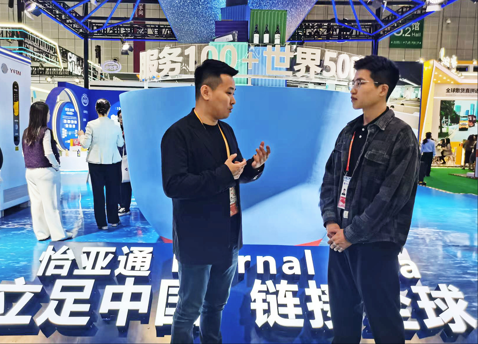 进博故事丨jinnianhui今年会王辉：进博会促进商业和文化交流